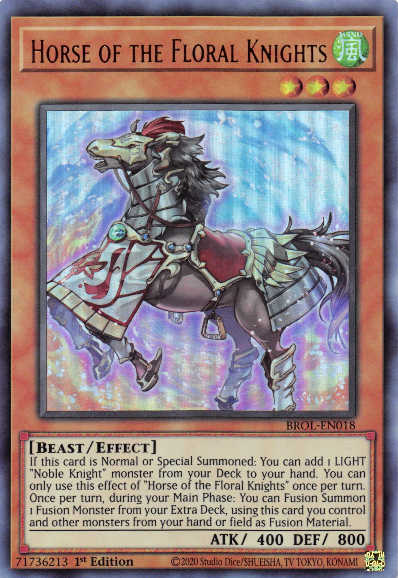 Horse of the Floral Knights [BROL-EN018] Ultra Rare | Exor Games Truro