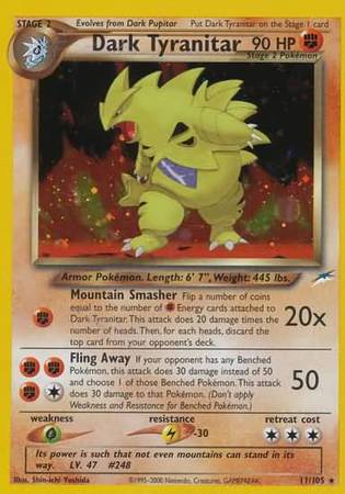 Dark Tyranitar (11/105) [Neo Destiny Unlimited] | Exor Games Truro