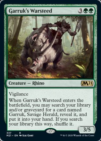 Garruk's Warsteed [Core Set 2021] | Exor Games Truro