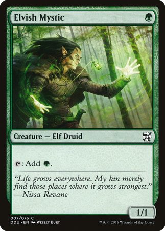 Elvish Mystic [Duel Decks: Elves vs. Inventors] | Exor Games Truro