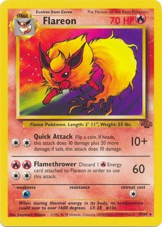 Flareon (19/64) [Jungle Unlimited] | Exor Games Truro