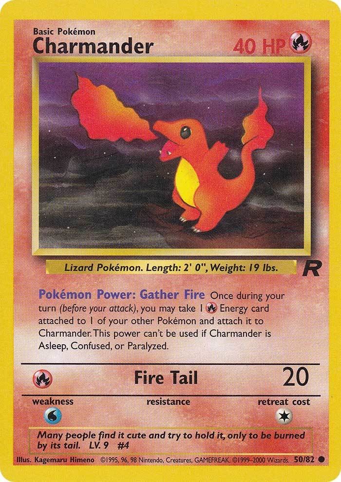 Charmander (50/82) [Team Rocket Unlimited] | Exor Games Truro