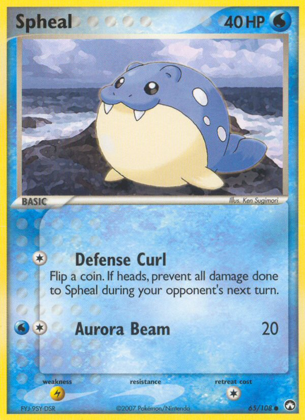 Spheal (65/108) [EX: Power Keepers] | Exor Games Truro