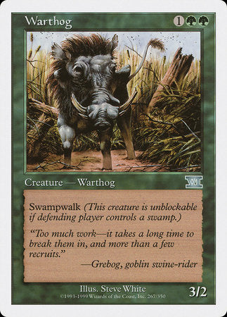 Warthog [Classic Sixth Edition] | Exor Games Truro