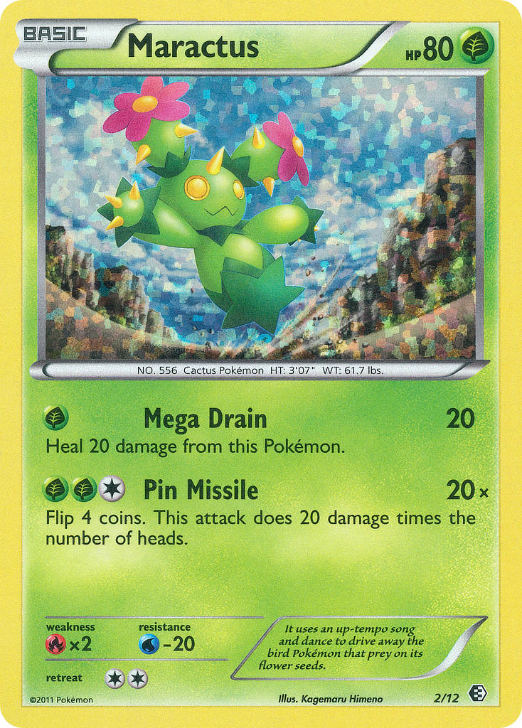 Maractus (2/12) [McDonald's Promos: 2011 Collection] | Exor Games Truro