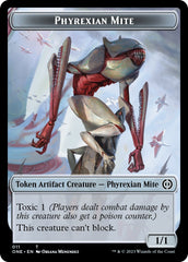 Phyrexian Mite // Phyrexian Insect Double-Sided Token [Phyrexia: All Will Be One Commander Tokens] | Exor Games Truro