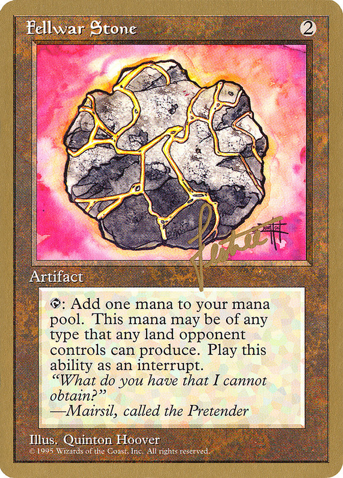 Fellwar Stone (Bertrand Lestree) [Pro Tour Collector Set] | Exor Games Truro