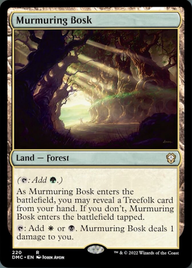 Murmuring Bosk [Dominaria United Commander] | Exor Games Truro