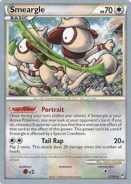 Smeargle (8/90) (Eeltwo - Chase Moloney) [World Championships 2012] | Exor Games Truro