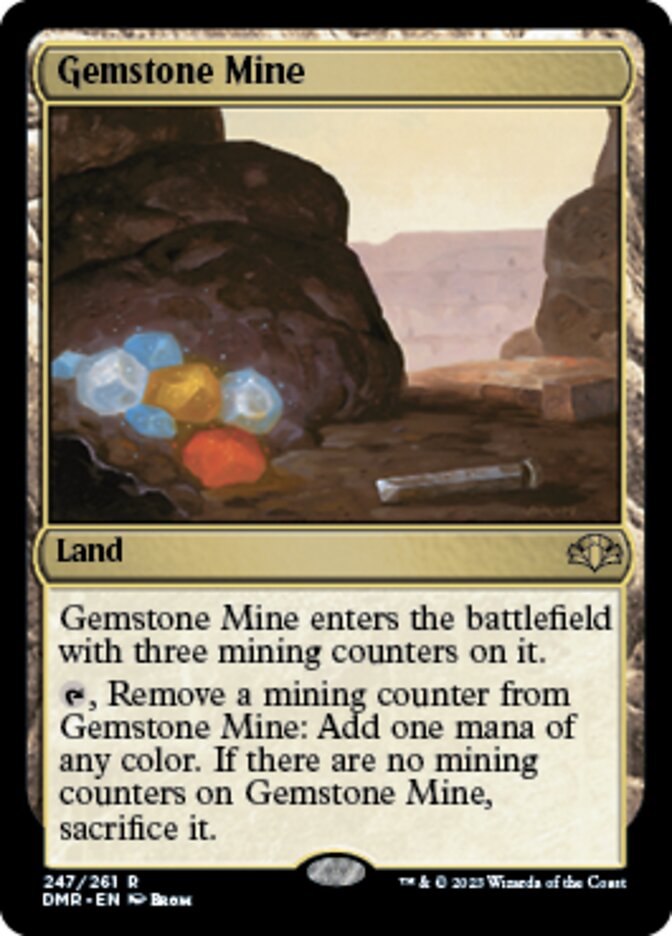 Gemstone Mine [Dominaria Remastered] | Exor Games Truro