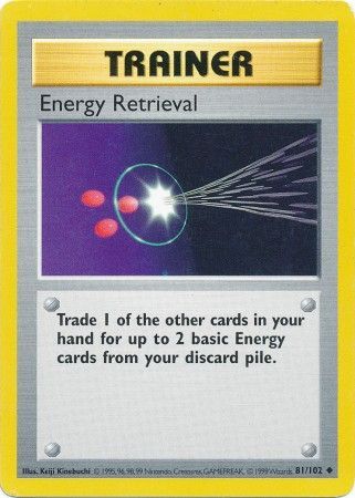 Energy Retrieval (81/102) [Base Set Shadowless Unlimited] | Exor Games Truro