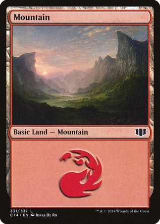 Mountain (331) [Commander 2014] | Exor Games Truro