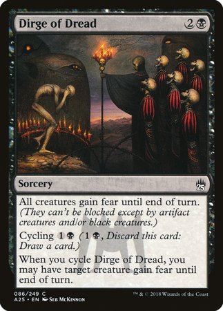 Dirge of Dread [Masters 25] | Exor Games Truro