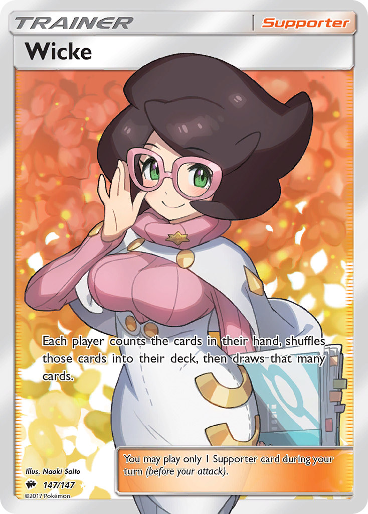 Wicke (147/147) [Sun & Moon: Burning Shadows] | Exor Games Truro