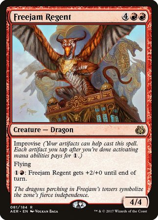 Freejam Regent [Aether Revolt] | Exor Games Truro