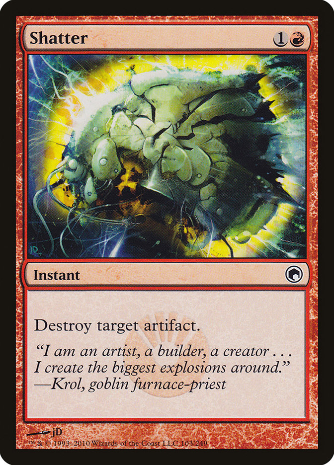 Shatter [Scars of Mirrodin] | Exor Games Truro
