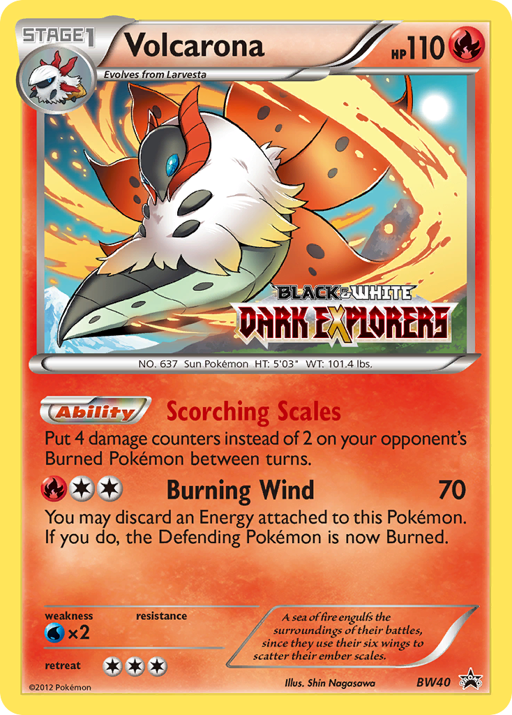 Volcarona (BW40) [Black & White: Black Star Promos] | Exor Games Truro