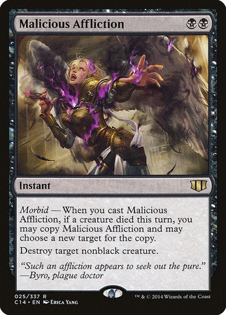 Malicious Affliction [Commander 2014] | Exor Games Truro