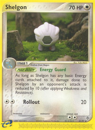 Shelgon (41/97) [EX: Dragon] | Exor Games Truro