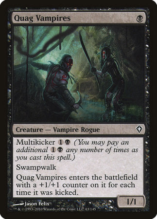 Quag Vampires [Worldwake] | Exor Games Truro