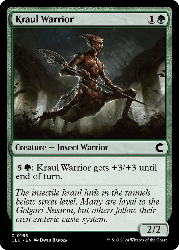 Kraul Warrior [Ravnica: Clue Edition] | Exor Games Truro