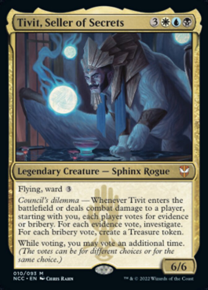 Tivit, Seller of Secrets [Streets of New Capenna Commander] | Exor Games Truro