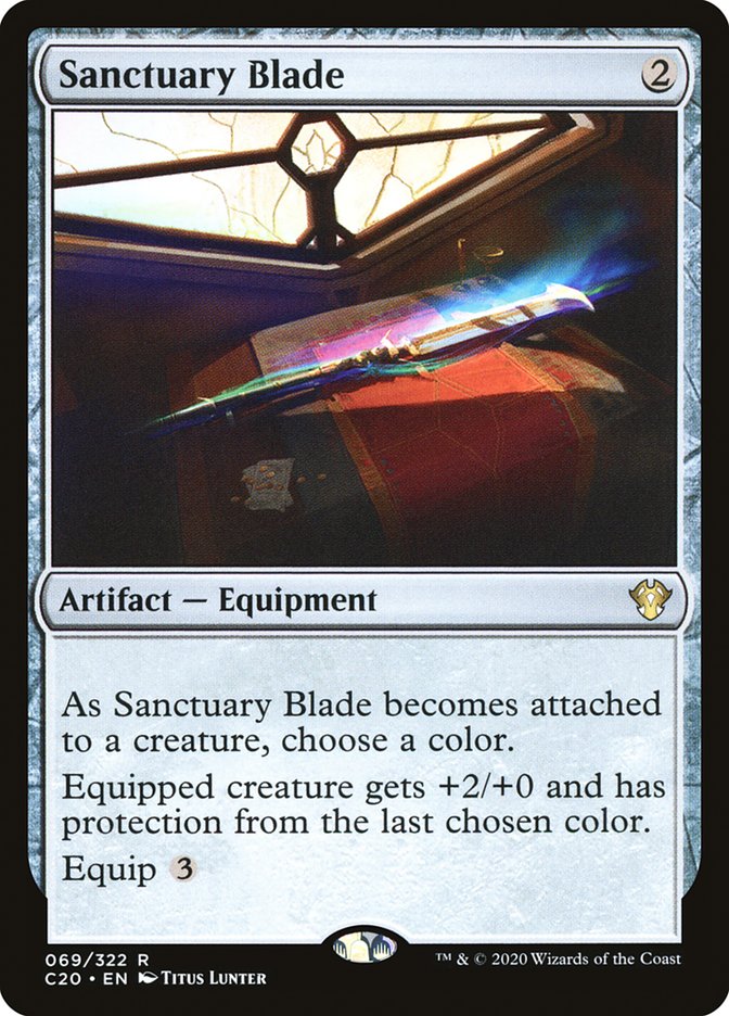 Sanctuary Blade [Commander 2020] | Exor Games Truro