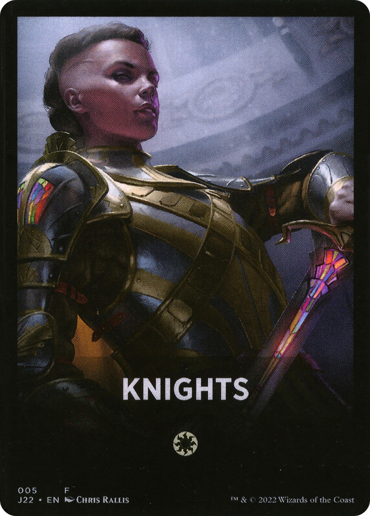 Knights Theme Card [Jumpstart 2022 Front Cards] | Exor Games Truro