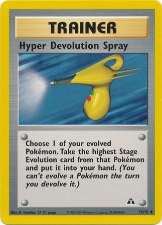 Hyper Devolution Spray (73/75) [Neo Discovery Unlimited] | Exor Games Truro