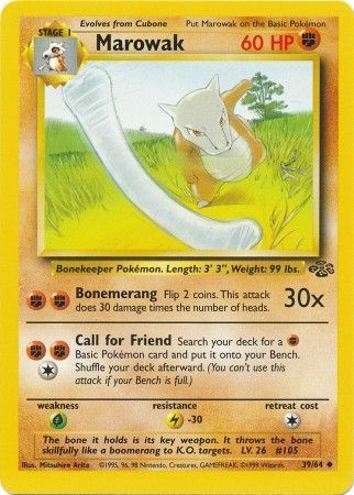 Marowak (39/64) [Jungle Unlimited] | Exor Games Truro