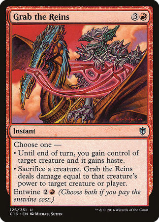 Grab the Reins [Commander 2016] | Exor Games Truro