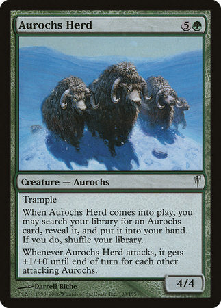 Aurochs Herd [Coldsnap] | Exor Games Truro