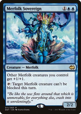 Merfolk Sovereign [Duel Decks: Merfolk vs. Goblins] | Exor Games Truro