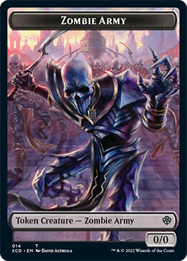 Zombie Army Double-Sided Token [Starter Commander Decks] | Exor Games Truro