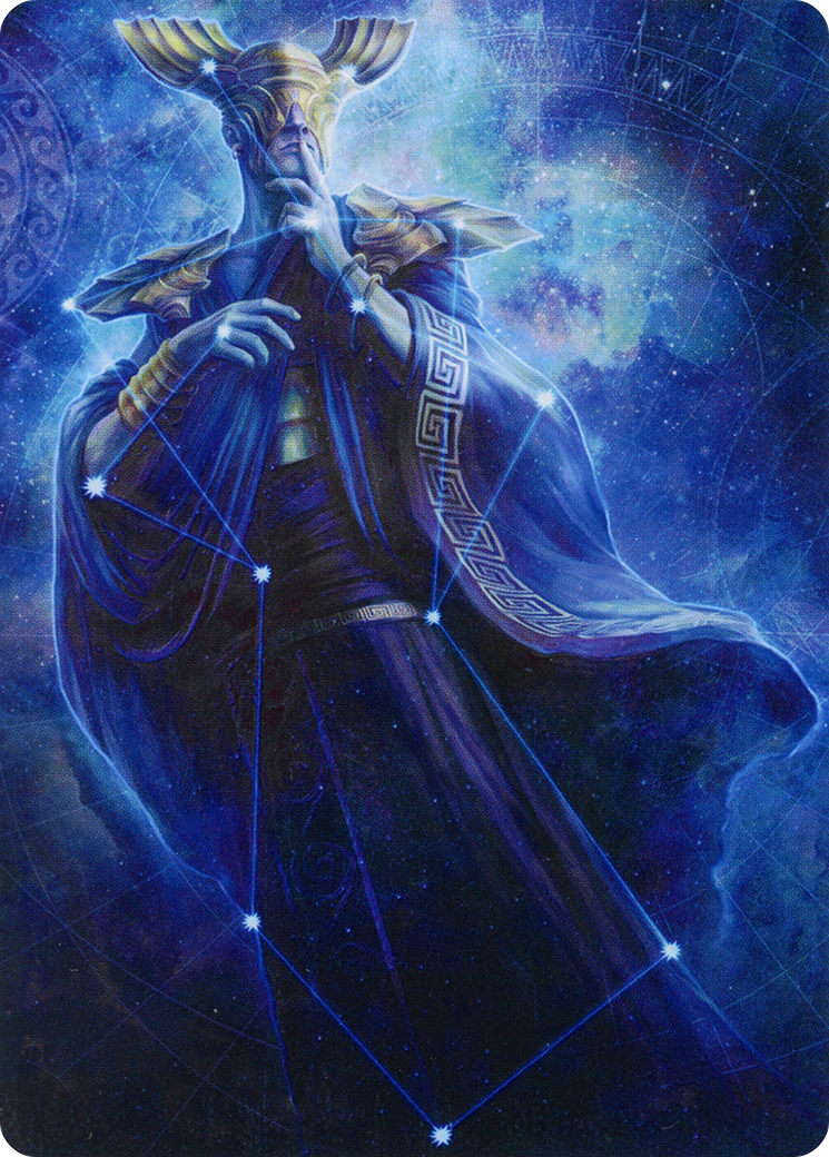 Atris, Oracle of Half-Truths Art Card [March of the Machine Art Series] | Exor Games Truro