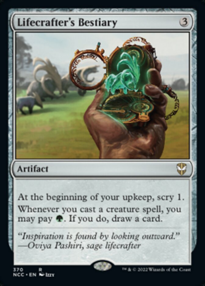 Lifecrafter's Bestiary [Streets of New Capenna Commander] | Exor Games Truro