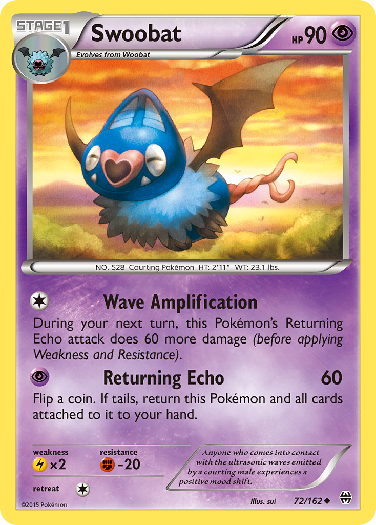 Swoobat (72/162) [XY: BREAKthrough] | Exor Games Truro