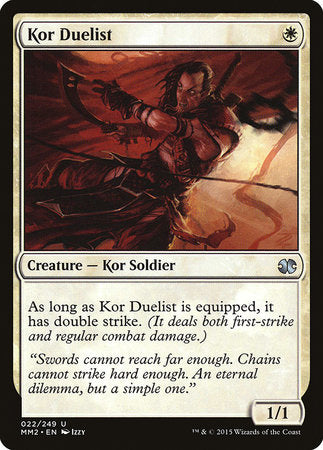 Kor Duelist [Modern Masters 2015] | Exor Games Truro