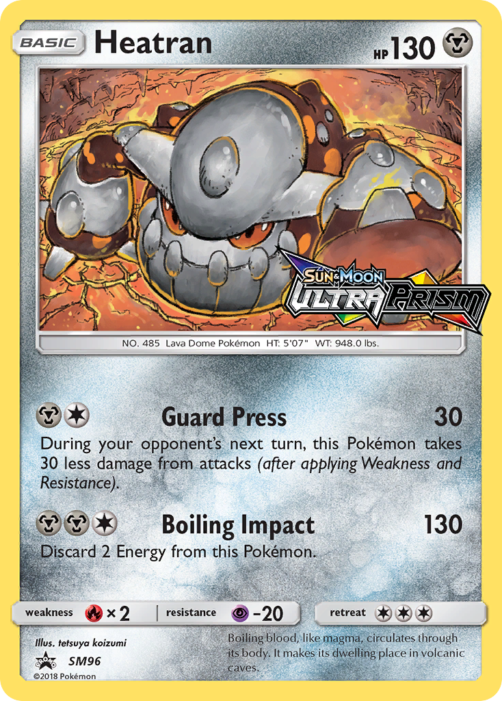 Heatran (SM96) [Sun & Moon: Black Star Promos] | Exor Games Truro