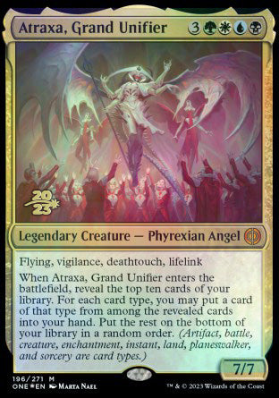 Atraxa, Grand Unifier [Phyrexia: All Will Be One Prerelease Promos] | Exor Games Truro