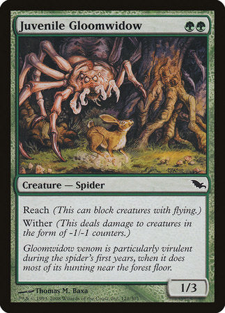 Juvenile Gloomwidow [Shadowmoor] | Exor Games Truro