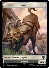 Bird // Goat Token [The Lord of the Rings: Tales of Middle-Earth Commander Tokens] | Exor Games Truro