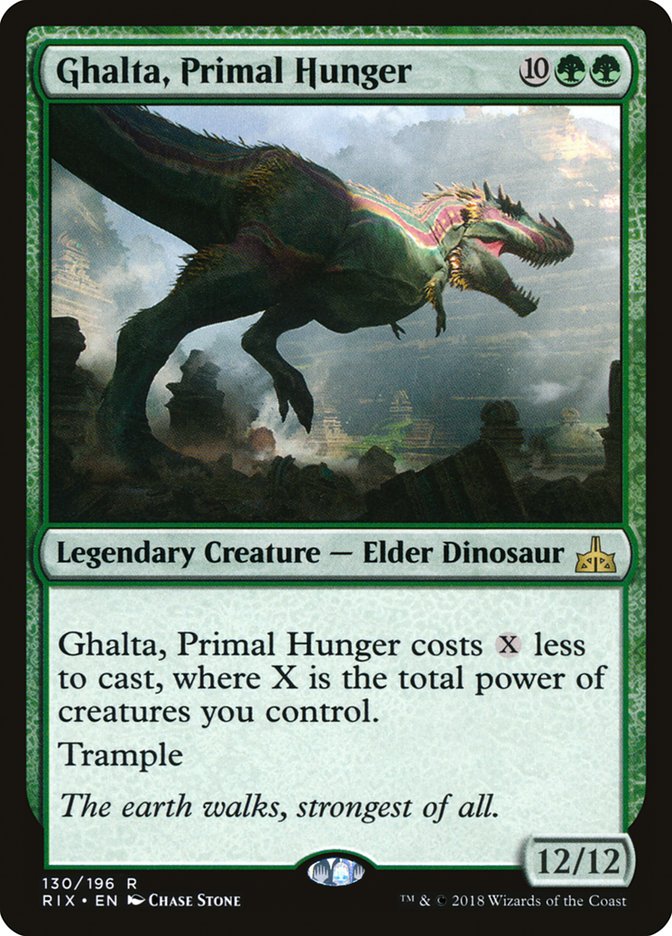 Ghalta, Primal Hunger [Rivals of Ixalan] | Exor Games Truro