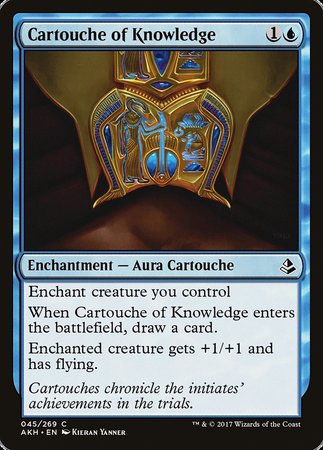 Cartouche of Knowledge [Amonkhet] | Exor Games Truro