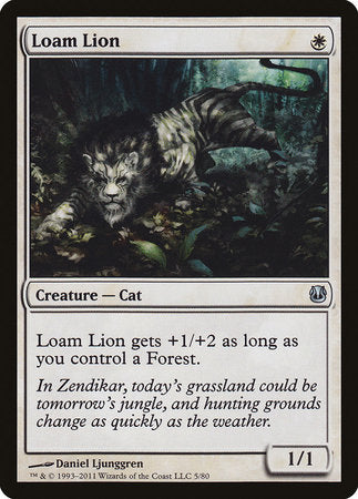 Loam Lion [Duel Decks: Ajani vs. Nicol Bolas] | Exor Games Truro