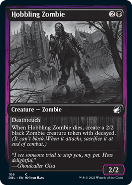 Hobbling Zombie [Innistrad: Double Feature] | Exor Games Truro