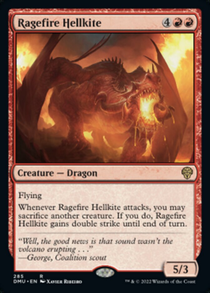 Ragefire Hellkite [Dominaria United] | Exor Games Truro