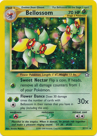 Bellossom (3/111) [Neo Genesis Unlimited] | Exor Games Truro