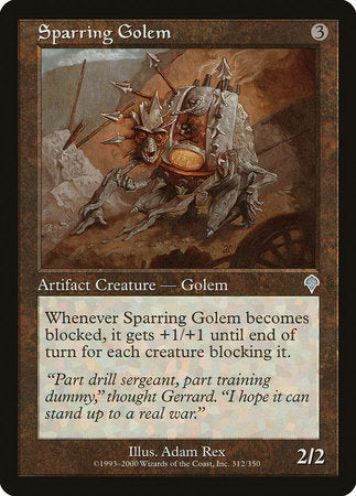 Sparring Golem [Invasion] | Exor Games Truro