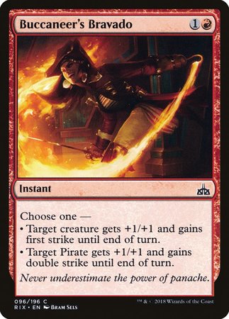 Buccaneer's Bravado [Rivals of Ixalan] | Exor Games Truro